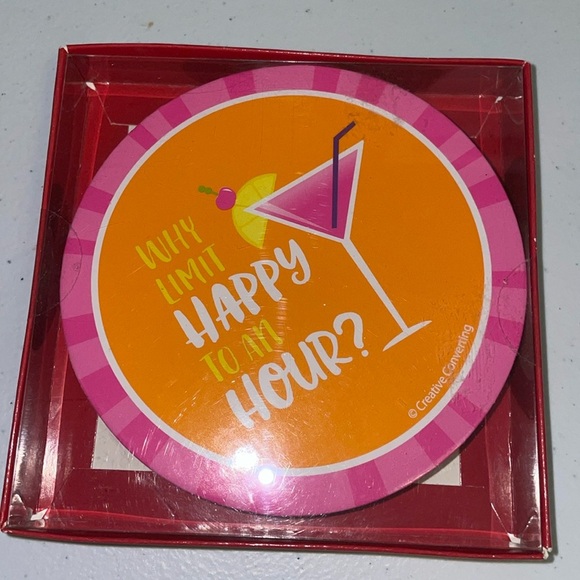 Happy Hours Coasters (8 Pack) - Picture 1 of 2
